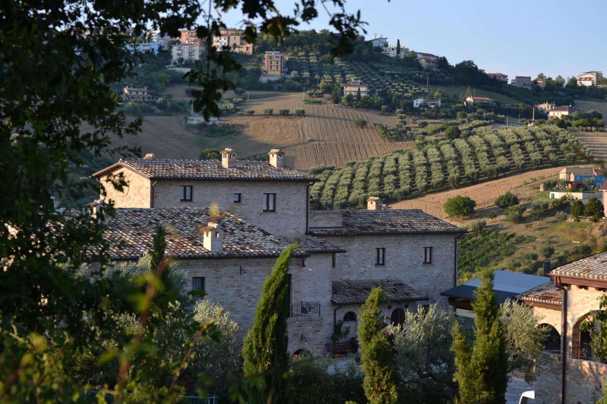 Agriturismo Il Sapore Della Luna Монтепрандоне Екстер'єр фото